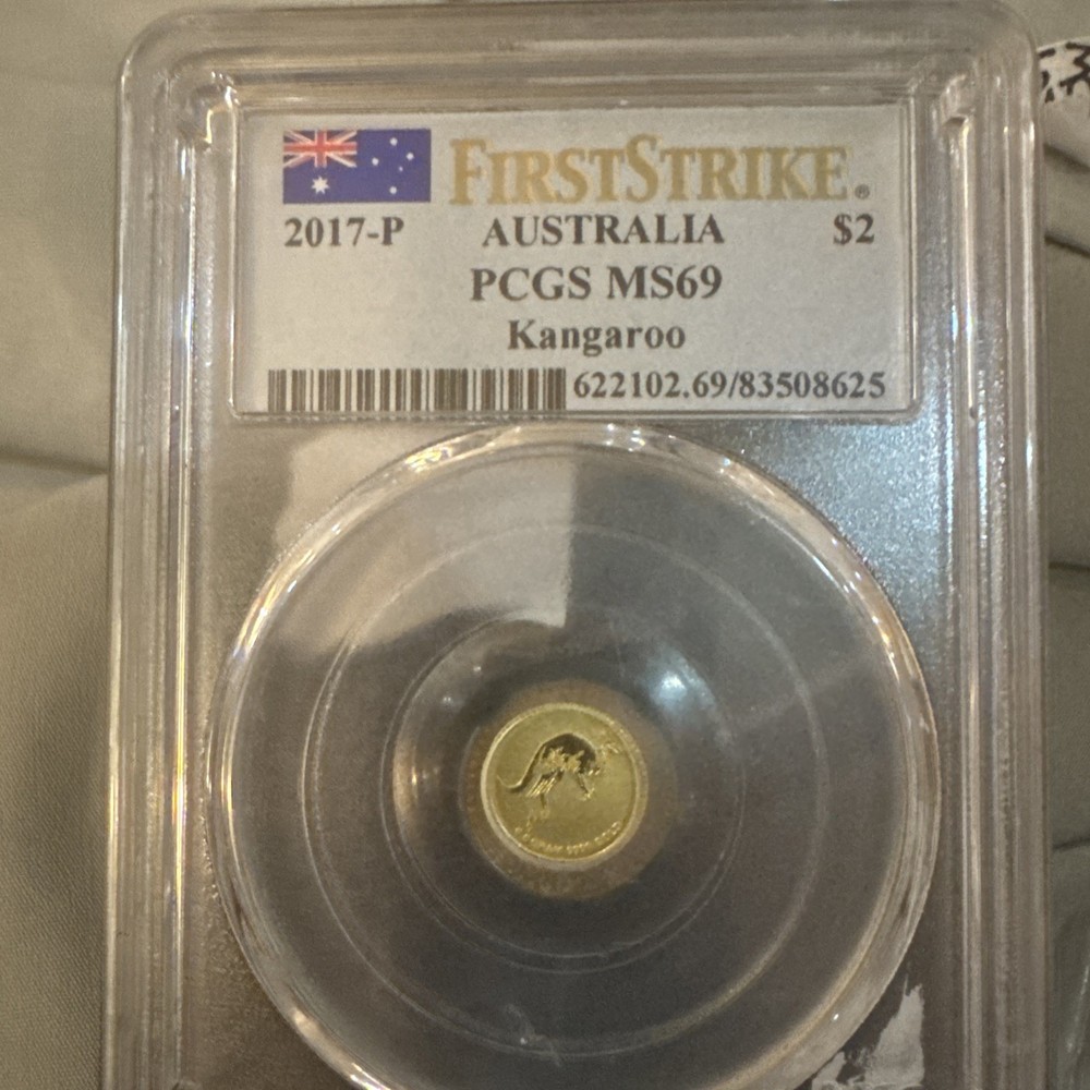 2017-p First Strike Australia Pcgm Ms69 Kangaroo $2