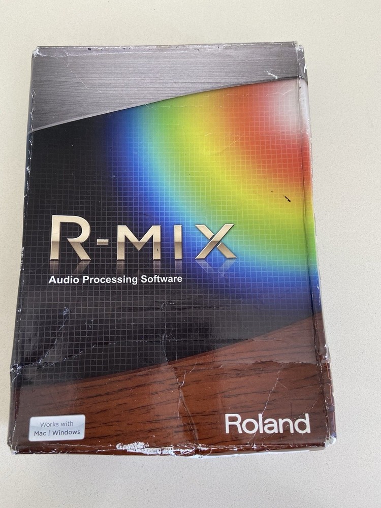 Roland R-MIX Audio Processing Software CD