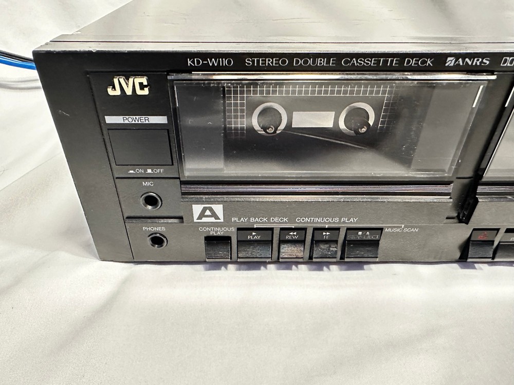 JVC KD-W110 Dual Cassette Deck