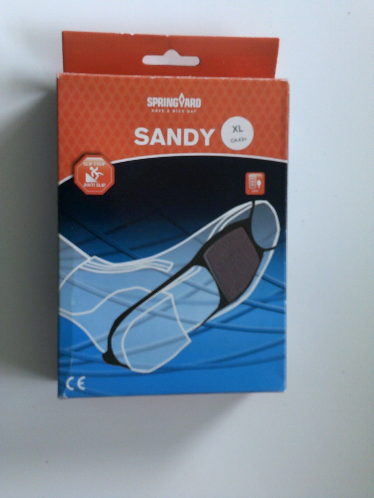 Sandy Icegrips by Springyard - Large (EU 41-44) - Low Profile, Gritty Surface