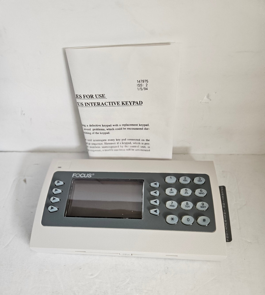 Focus 471210C Replacement Interactive Keypad NEW (Open)