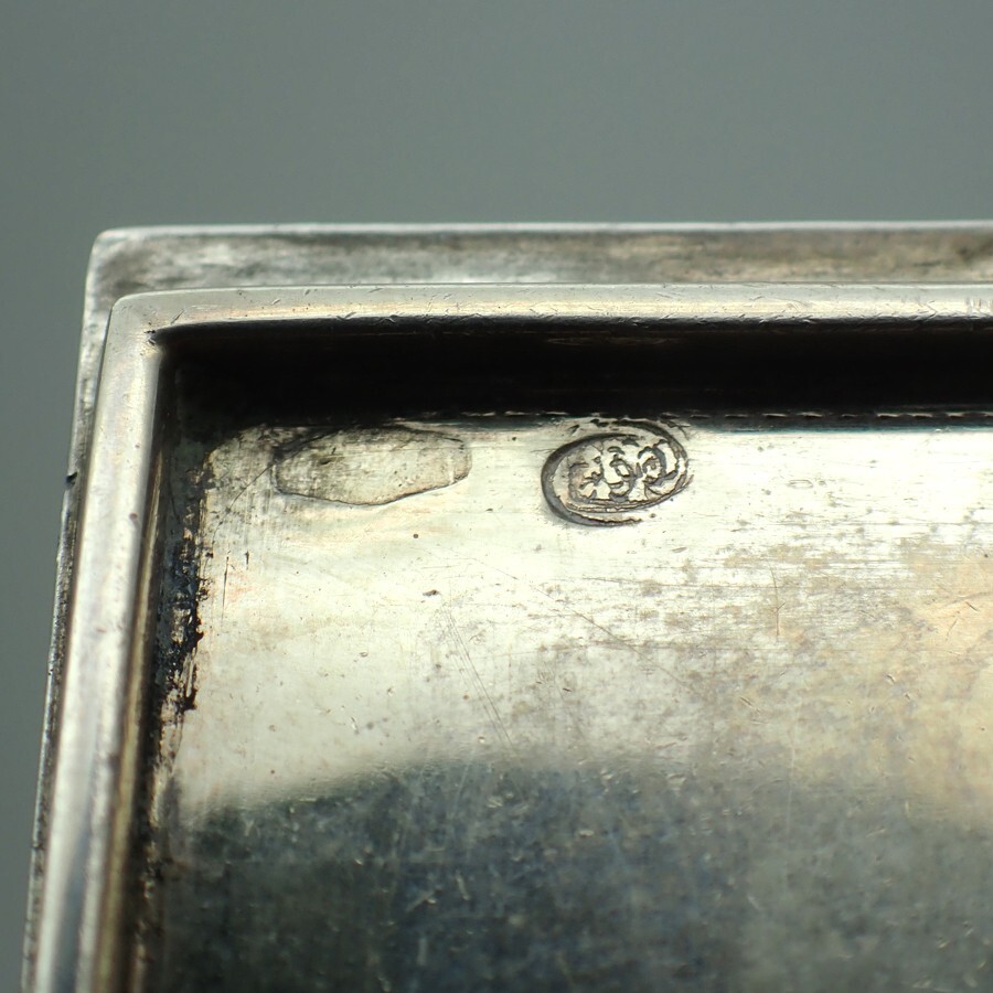 Ornate Floral Box 800 Silver Italy