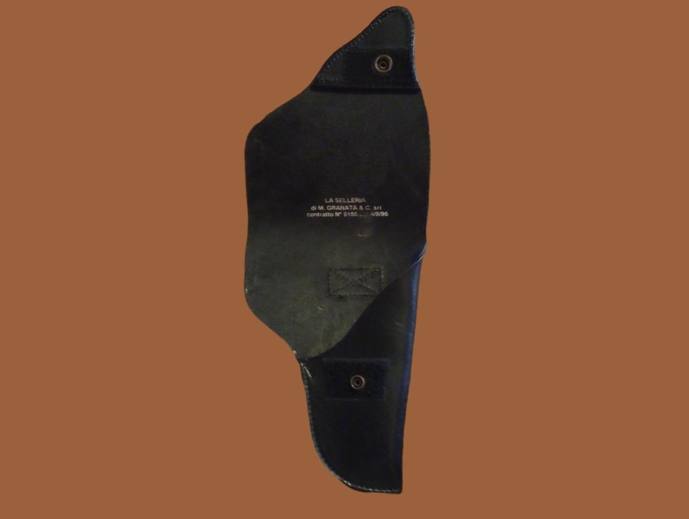 FRENCH MILITARY LEATHER HOLSTER SMALL FRAME AUTOMATIC ARMY SURPLUS
