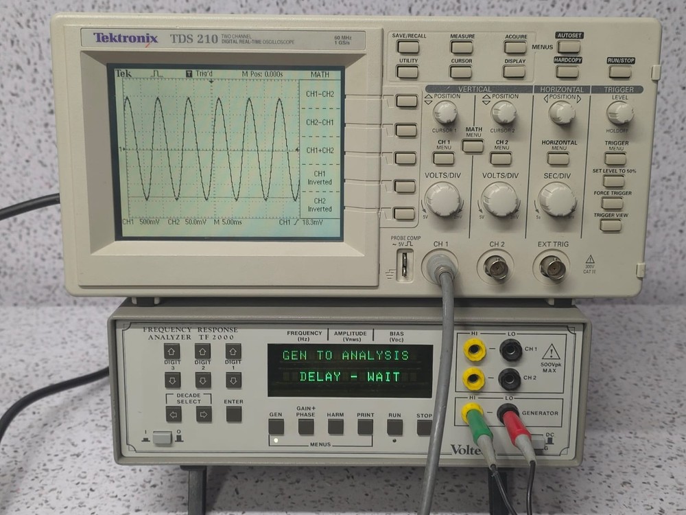 Voltech TF 2000 - Frequency Response Analyzer TF 2000