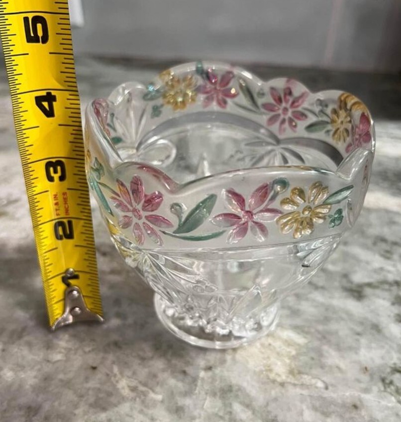 Clear & Frosted Candy Dish By Studio Nova