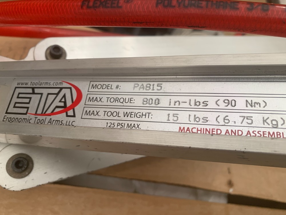 Ergonomic Tool Arms PA815