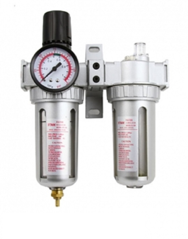 3/8" AIR REGULATOR CONTROL UNIT FILTER LUBRICATION AIR COMPRESSOR WATER TRAP