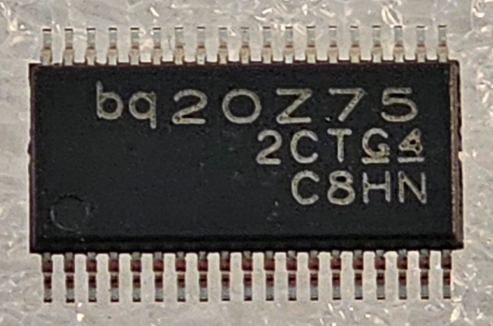 BQ20Z75DBT-V180 TI TSSOP38  Battery Multi-Function Controller - 50 Pcs