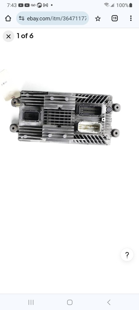 International Maxxforce Engine Computer Module ECM ECU 1881708C91 OEM