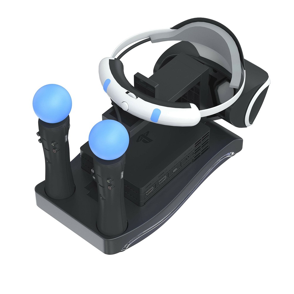 Skywin PSVR Stand - Charge, Showcase, and Display your PS4 VR Headset and Pro...