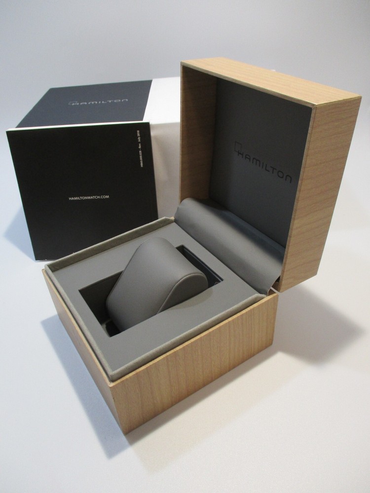 HAMILTON Box Set + 2018 Automatic & Quartz Watch & Chronograph Instructions Book