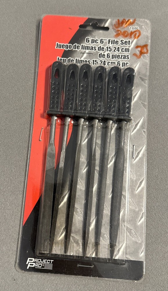 Project Pro 1446 - 6" File Set, 6 Piece