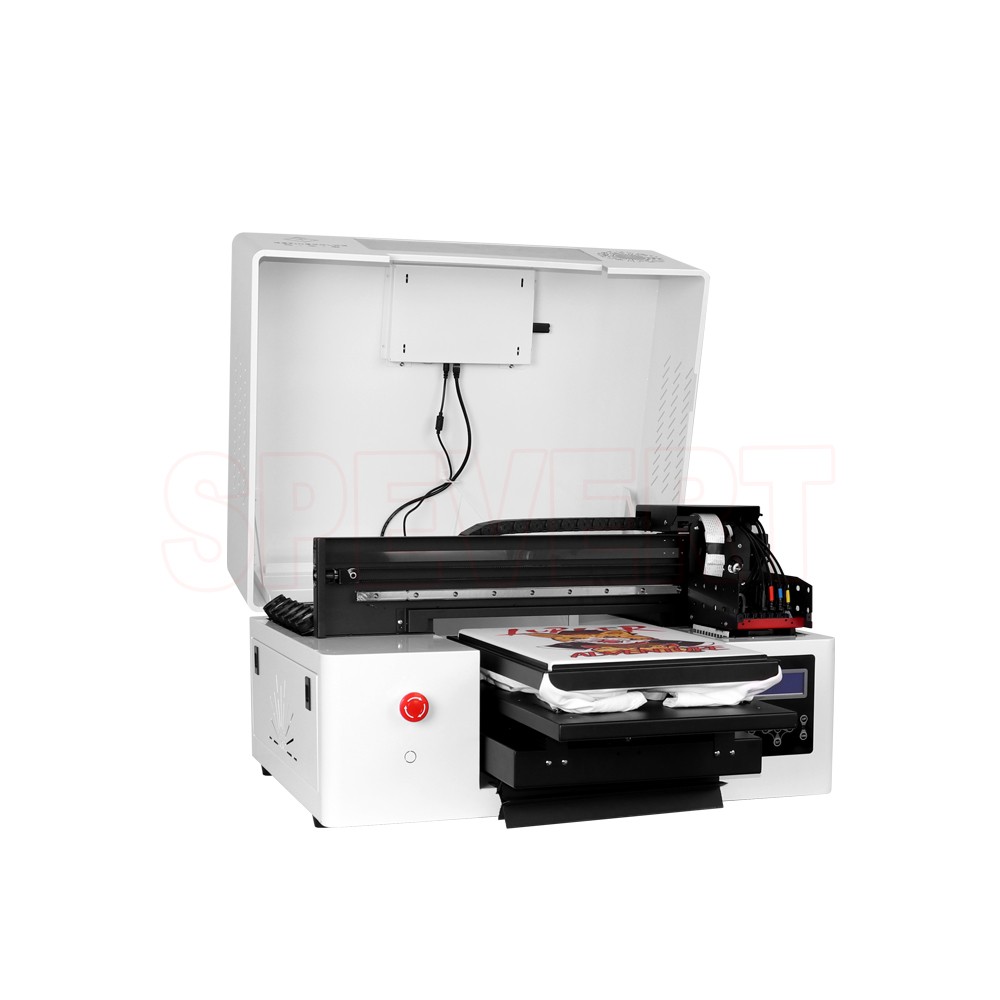Printer A3 for UV Tshirt Textile Clothes Printing Machine Double PrinterHead USA