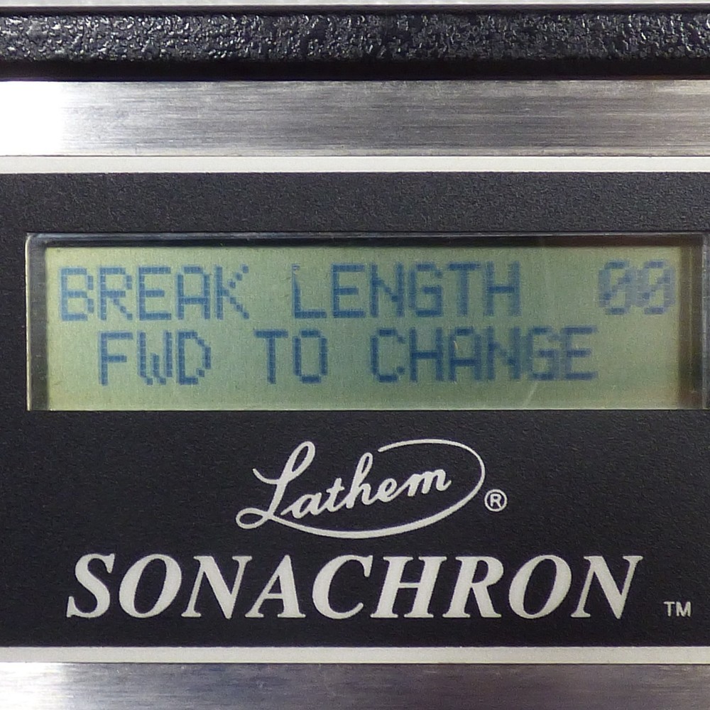 Lathem Sonachron powers on clean condition untested