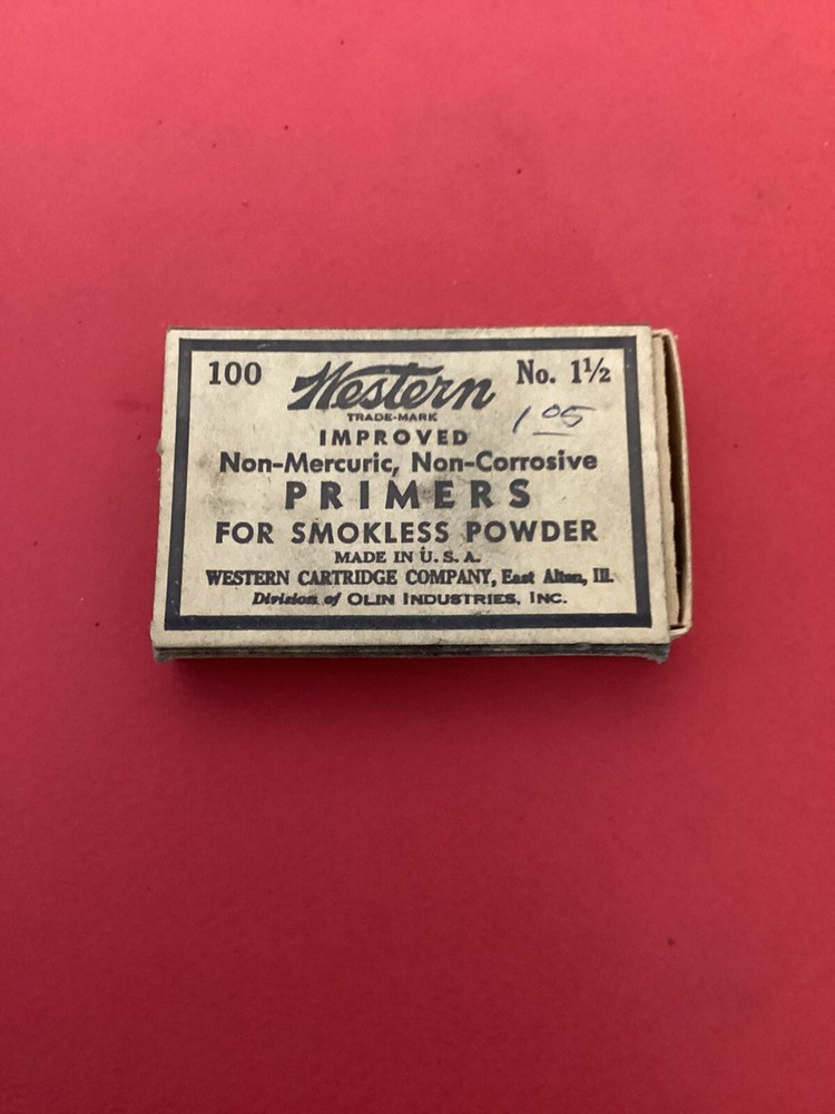 EMPTY Ammo Box Western Primers