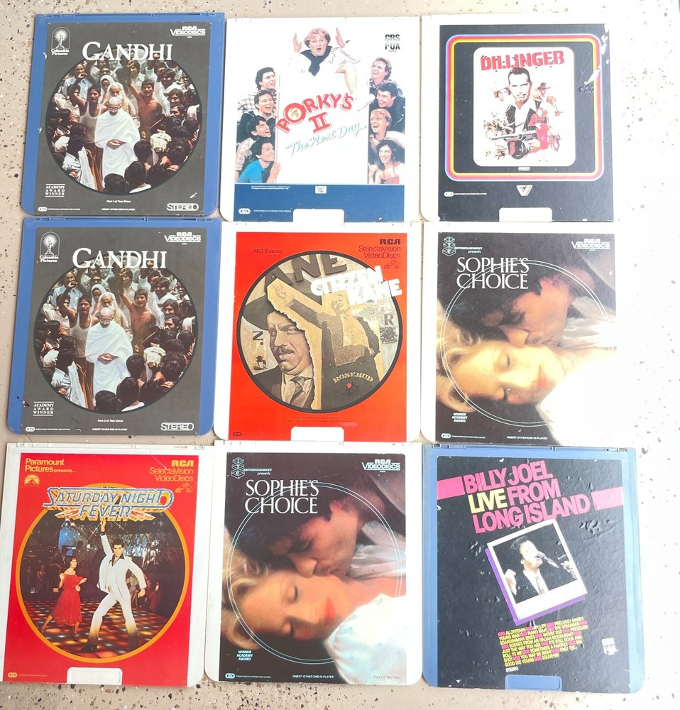 CED Selectavision VideoDisc 11/2 added