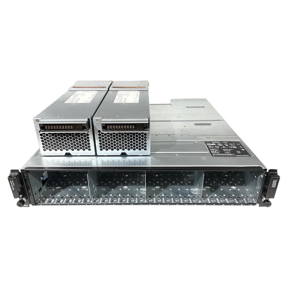 EqualLogic PS6100 24 Bay SFF Disk Array NAS SAN 2 Type 14 10G Orange Controllers