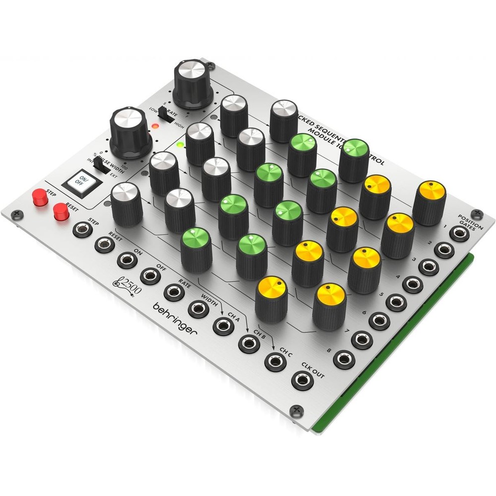 Behringer Legendary 2500 Series 1027 Clocked Sequential Control Module 8-Step Se