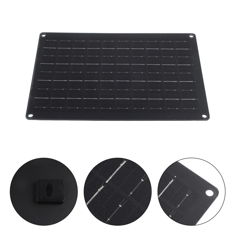 18V Solar Panel Lightweight Solar Panel Compact Design For Easy Carrying