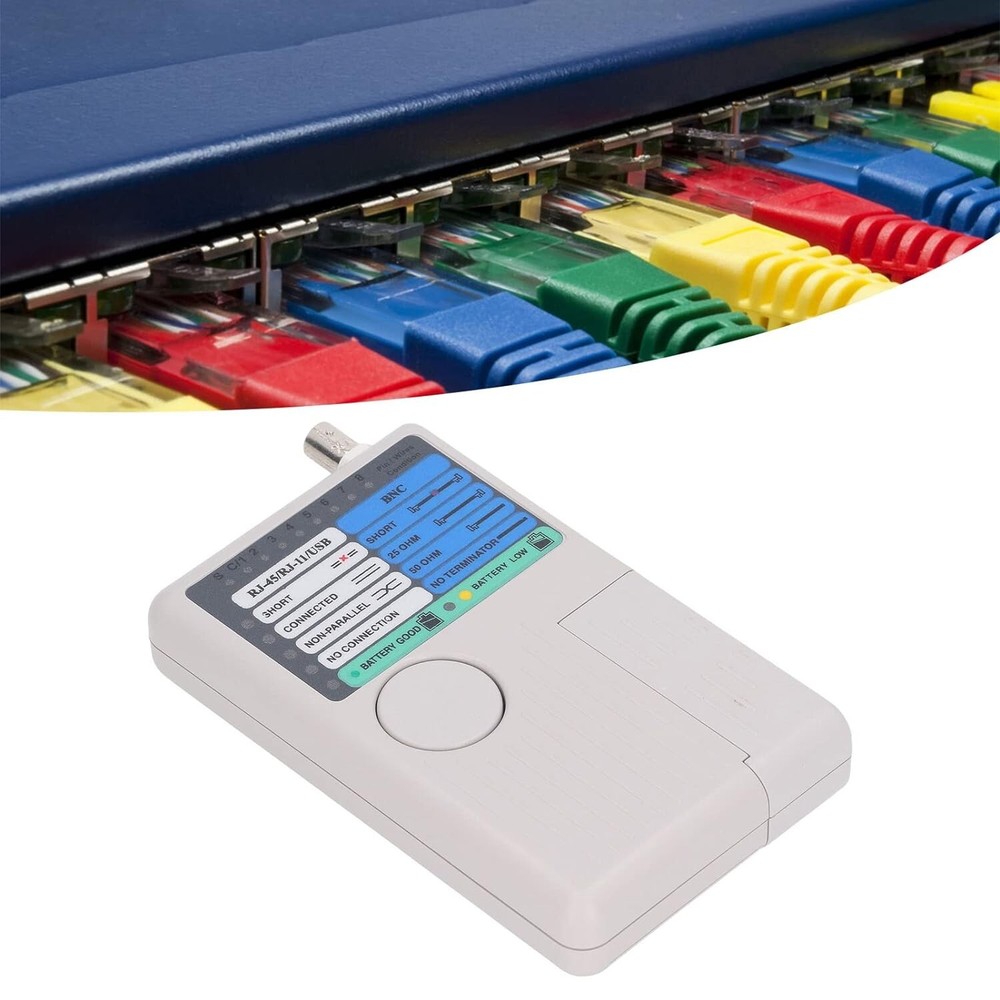 Network Cable Measuring Device / RJ11 / USB / BNC Test
