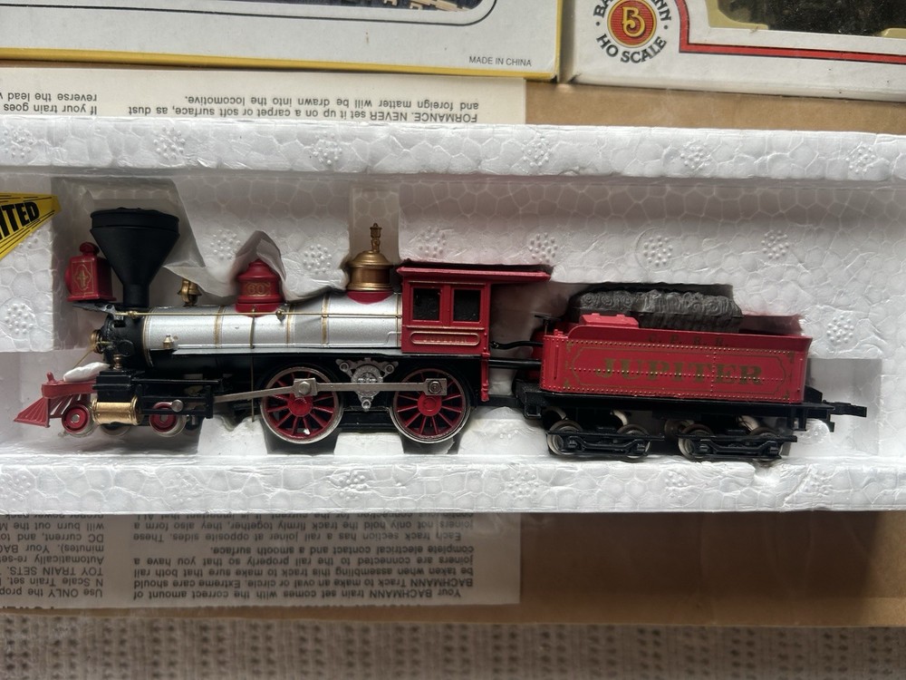 HO Bachmann ‘The Old Timer’ Electric Model Train Set - (EX BOXED)