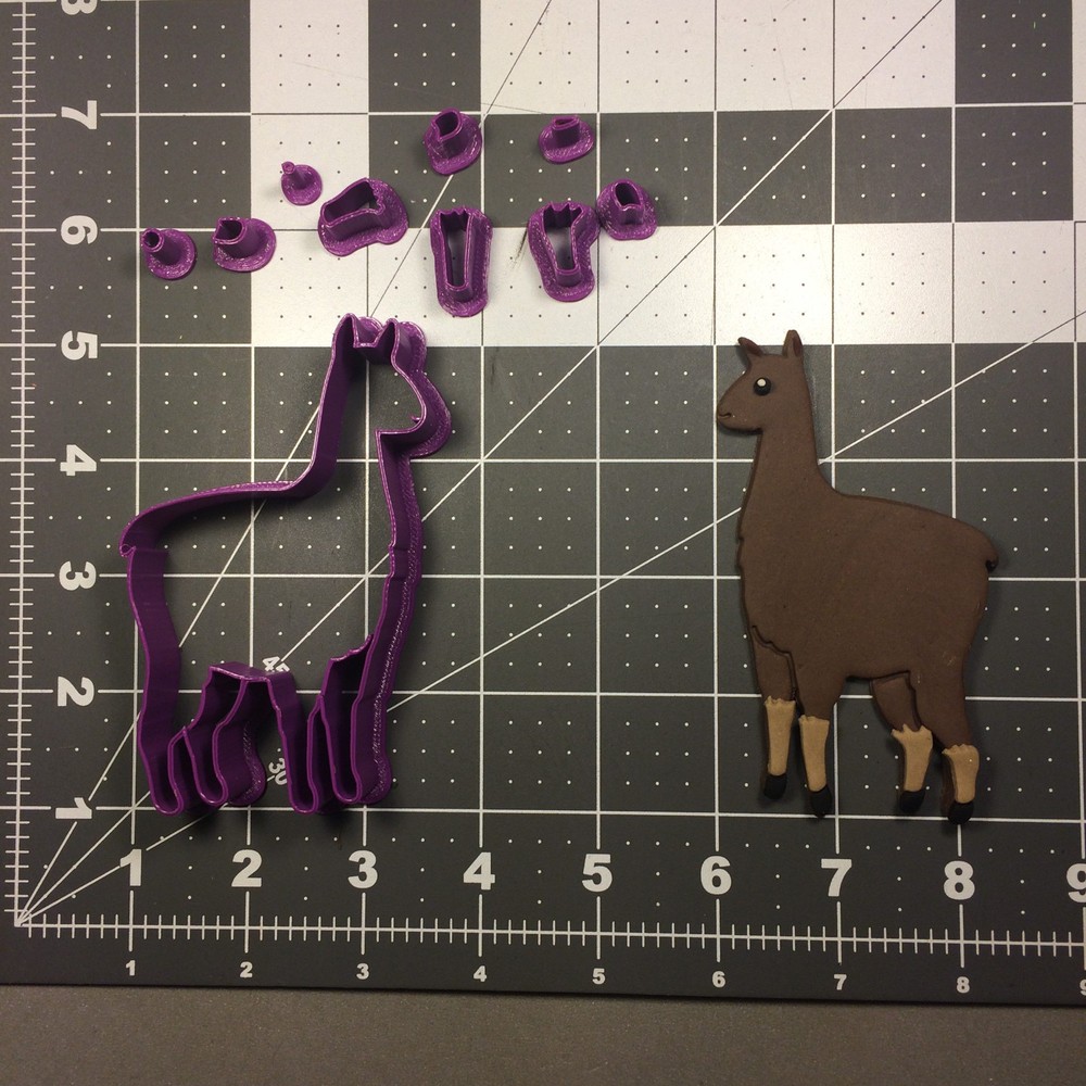 Alpaca 100 Cookie Cutter Set
