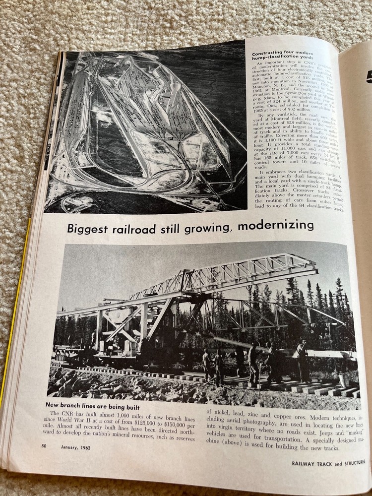 Railway Track and Structures - January 1962