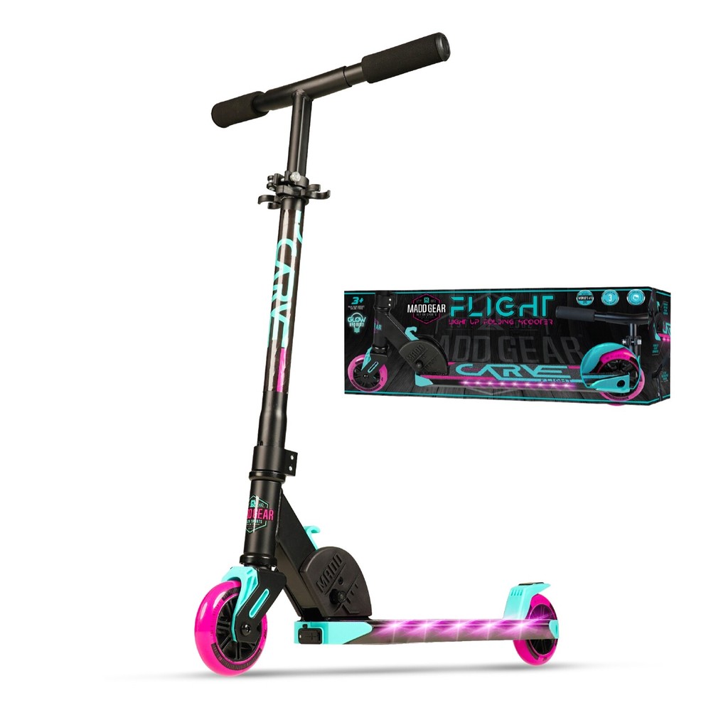 Flight Light-Up Scooter - Teal/Pink