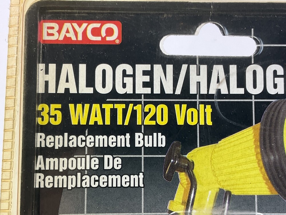 Bayco SL-235 Replacement 35W Halogen Bulb For Model 1000 Halogen Work Light