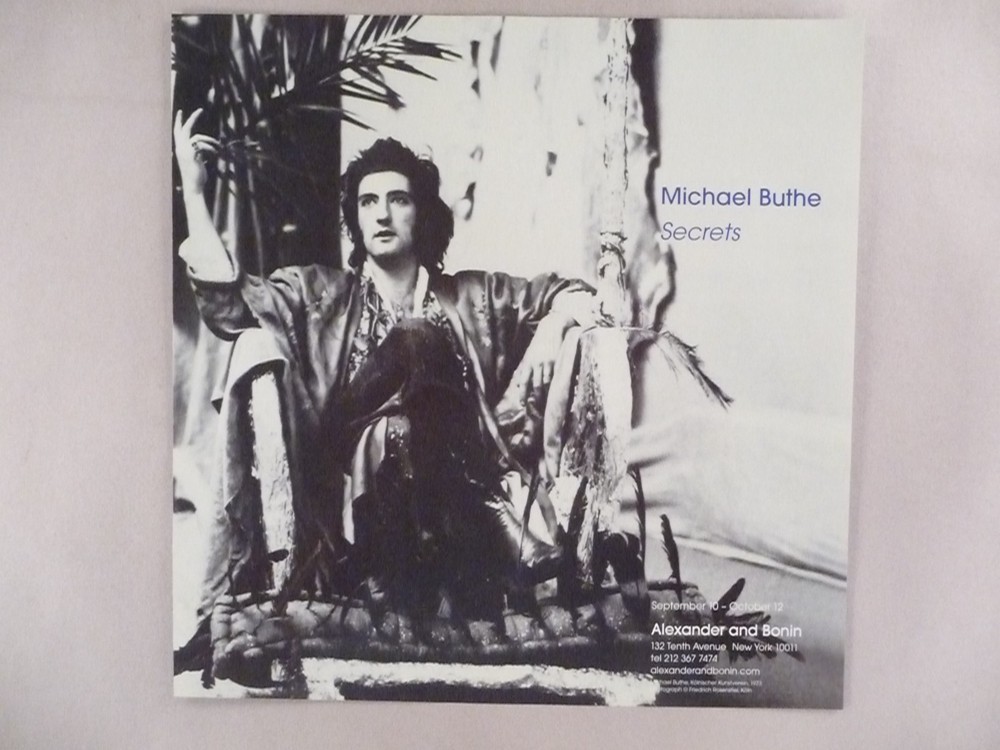 Michael Buthe MAGAZINE AD - 2013