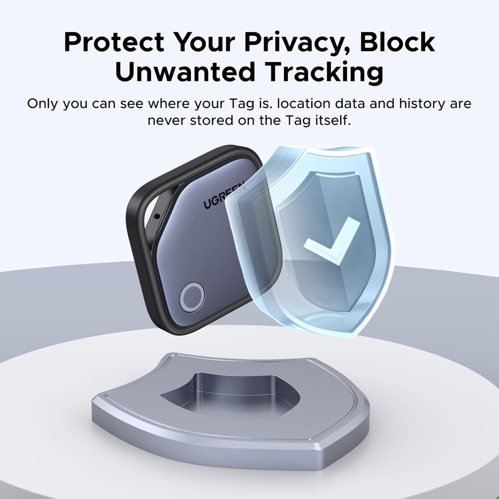 UGREEN FineTrack Air Tracker Tags (iOS Only) 4 Pack, 2- Repla
