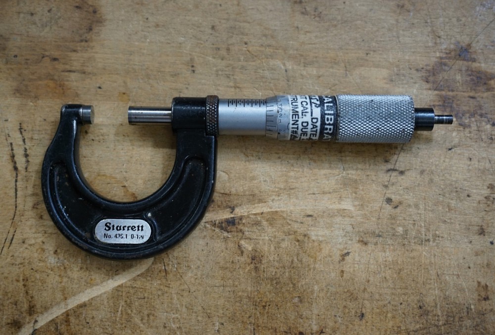 Starrett-Micrometer-0-1-034-No-436-1-001