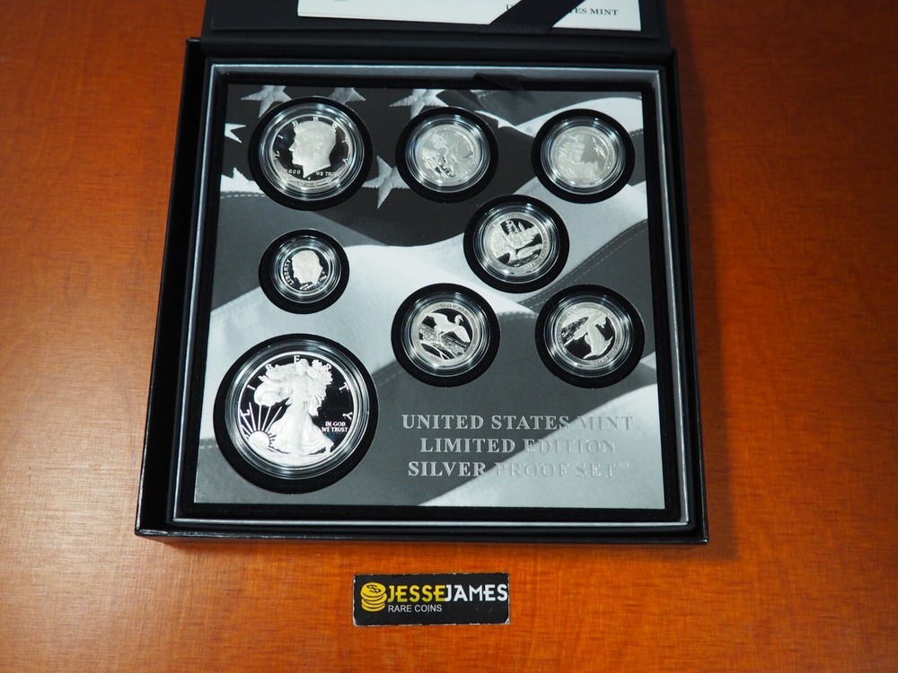 2018 S PROOF SILVER EAGLE LIMITED EDITION PROOF SET 18RC IN OGP