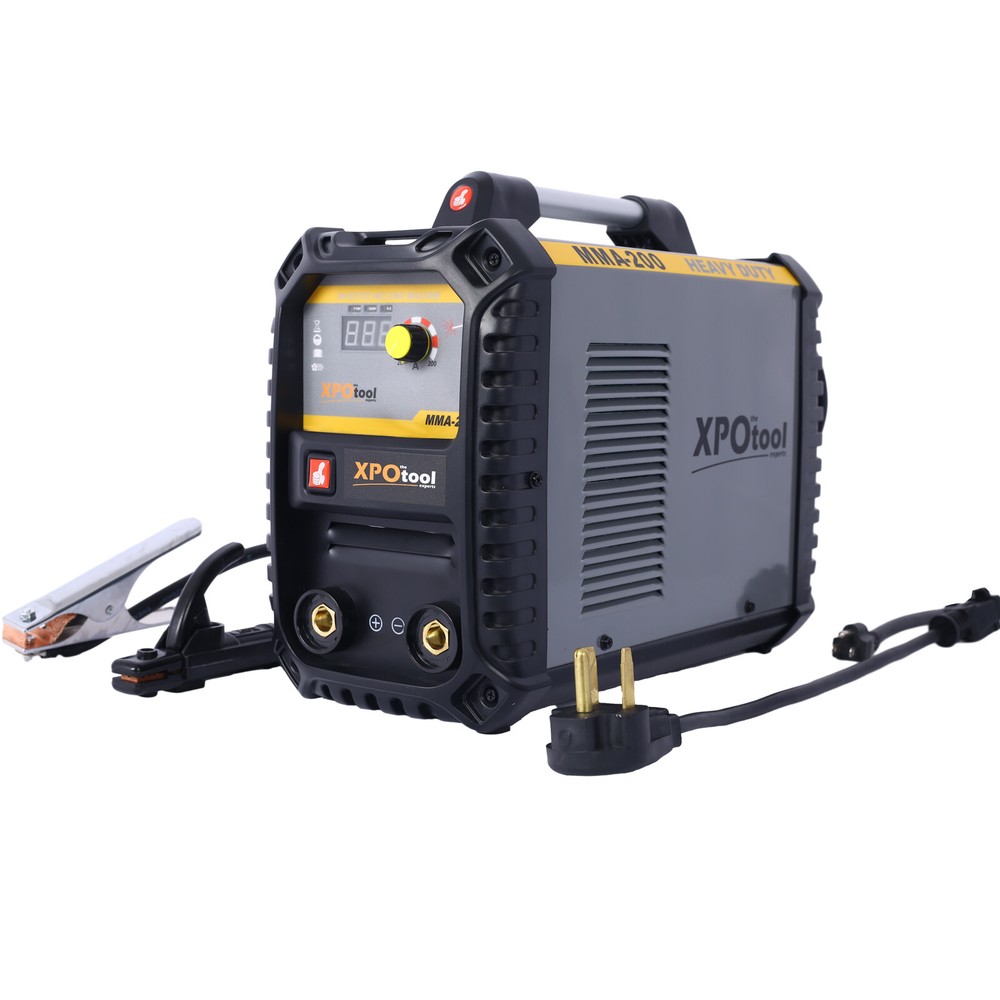 MMA Welding Machine Digital LCD with Electrode Holder Work Clamp Power Adapter