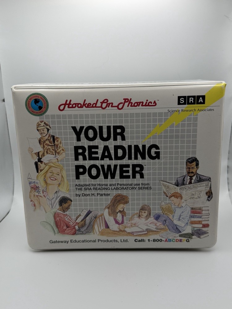 1992 Hooked on Phonics SRA Reading Power Classic Set Gateway Learning -Complete