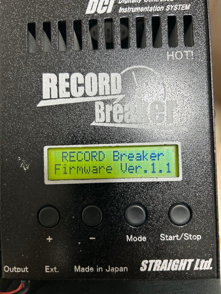 Record Breaker Ver.1.1 Operation Confirmed