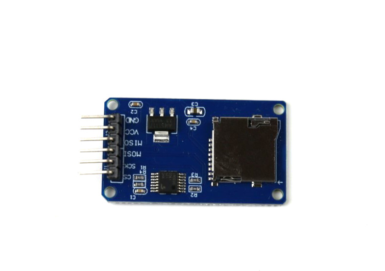 2 Pcs Micro SD TF Memory Card Reader Module with SPI interface For Arduino