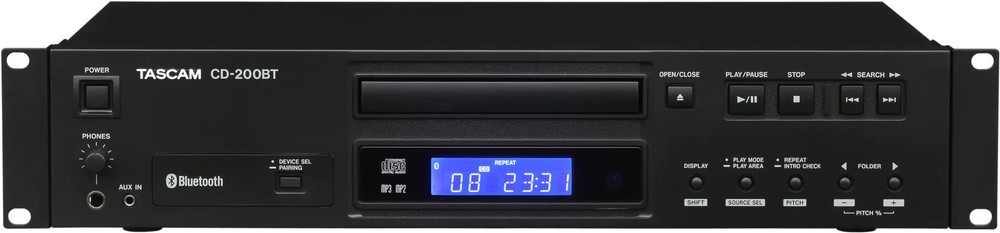 Tascam CD-200BT Professional Single CD Player