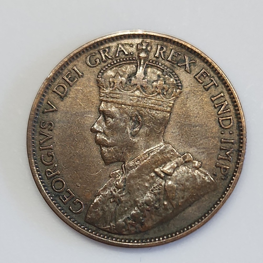 CANADA 1 CENT 1912 George V.