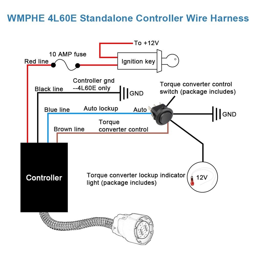WMPHE Compatible with NCR60E 4L60E Standalone Controller Manual Shift...