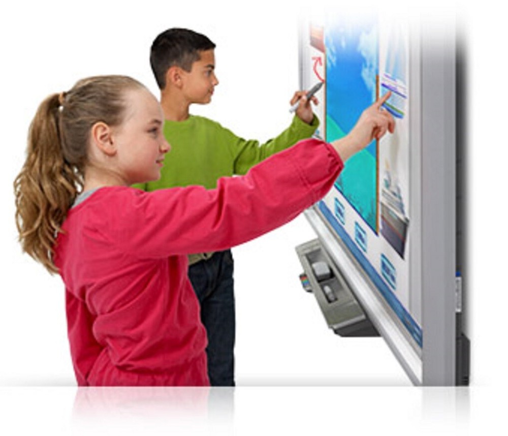 Interactive Smart Board SBX885 and Epson Short throw projector