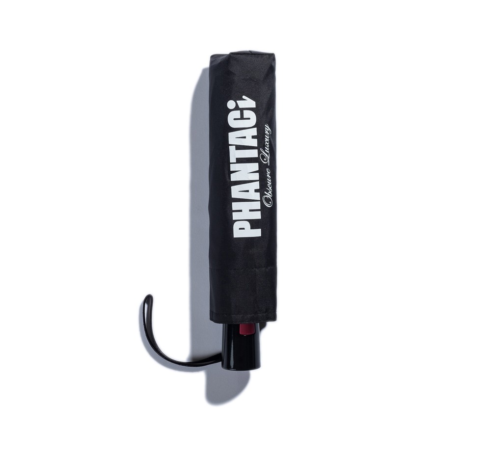 PHANTACI X JAY CHOU AUTO-OPEN UMBRELLA LOGO BLACK