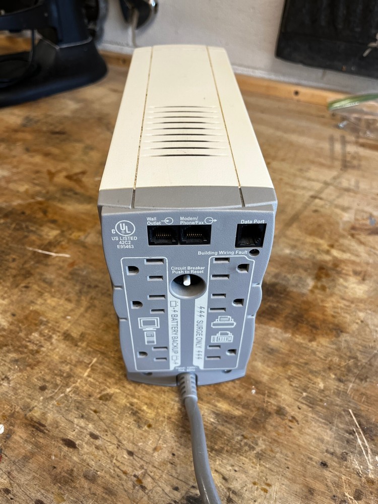 APC Back-UPS BK500M Back Up WITHOUT BATTERY
