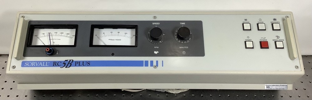 Sorvall RC-5B Plus Centrifuge Display Panel