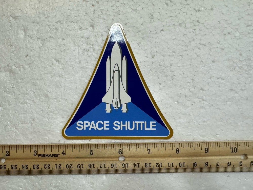 Vintage NASA Space Shuttle Sticker