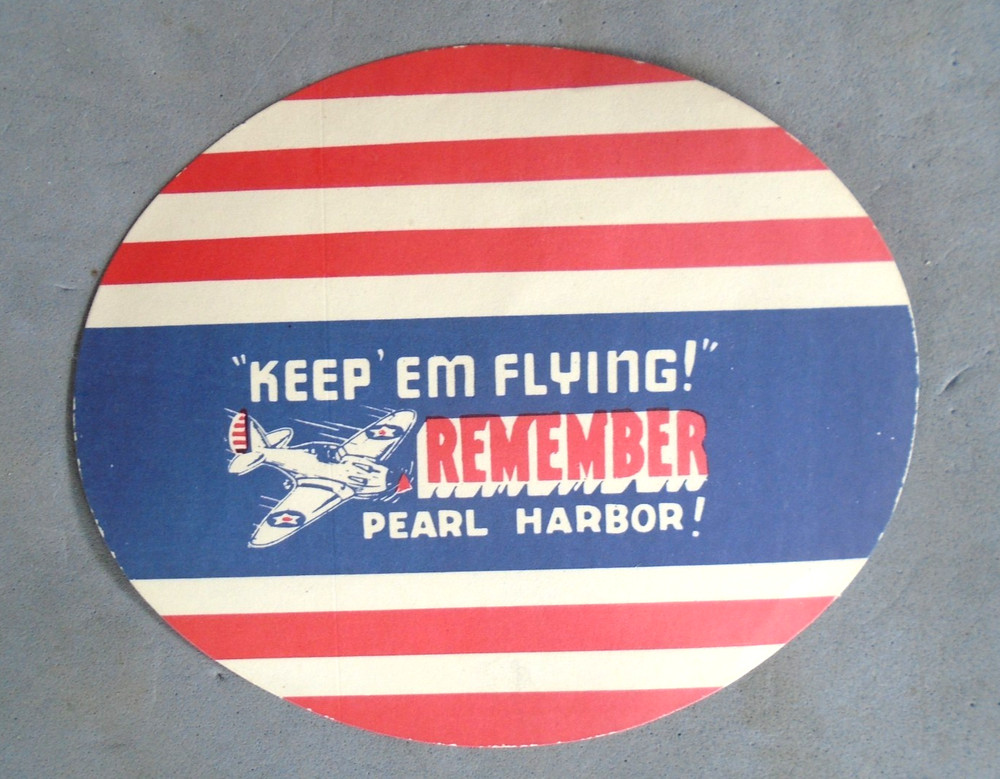 Remember Pearl Harbor, Keep em Flying card