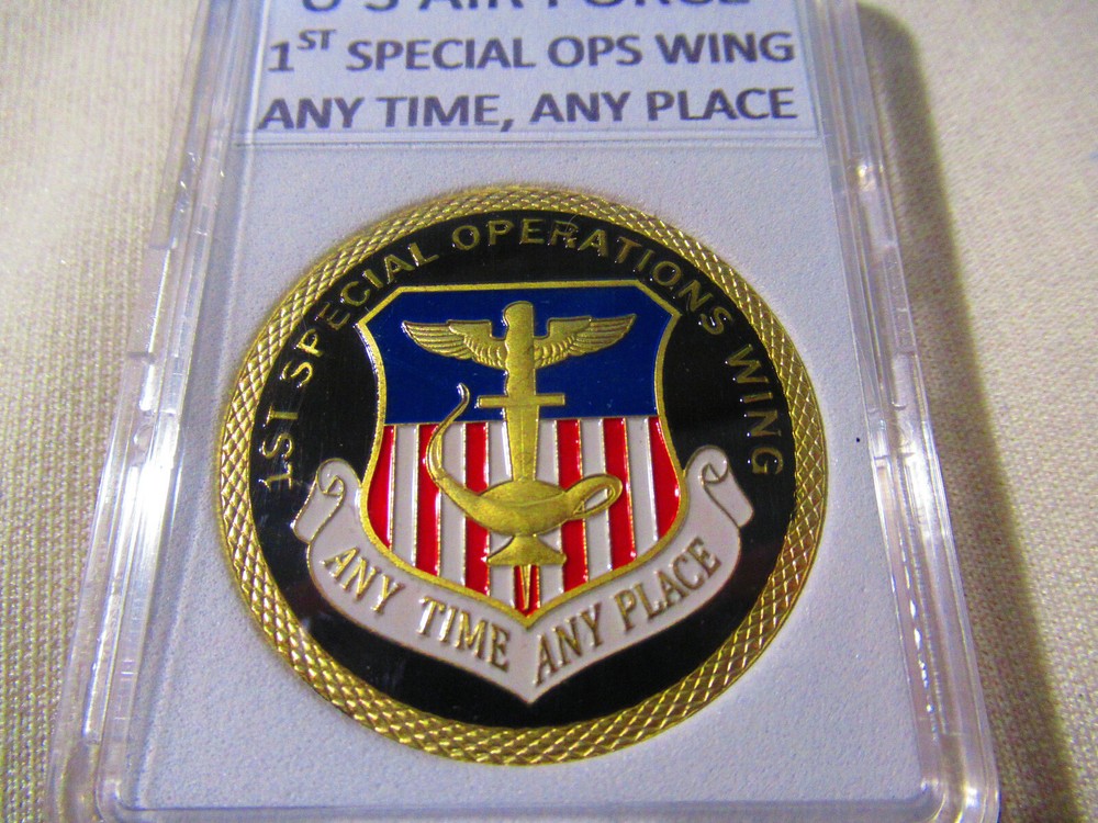 AIR FORCE 1st SPECIAL OPERATIONS WING Challenge Coin