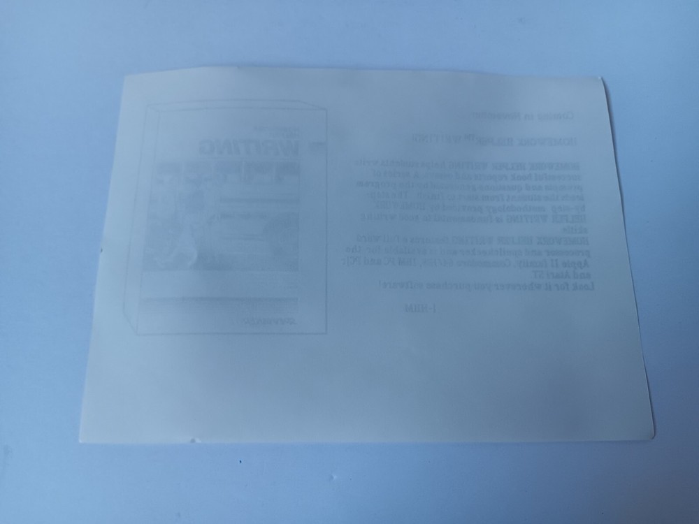 Commodore 64 Homework Helper Math Word Problems Computer Software Tested/Works