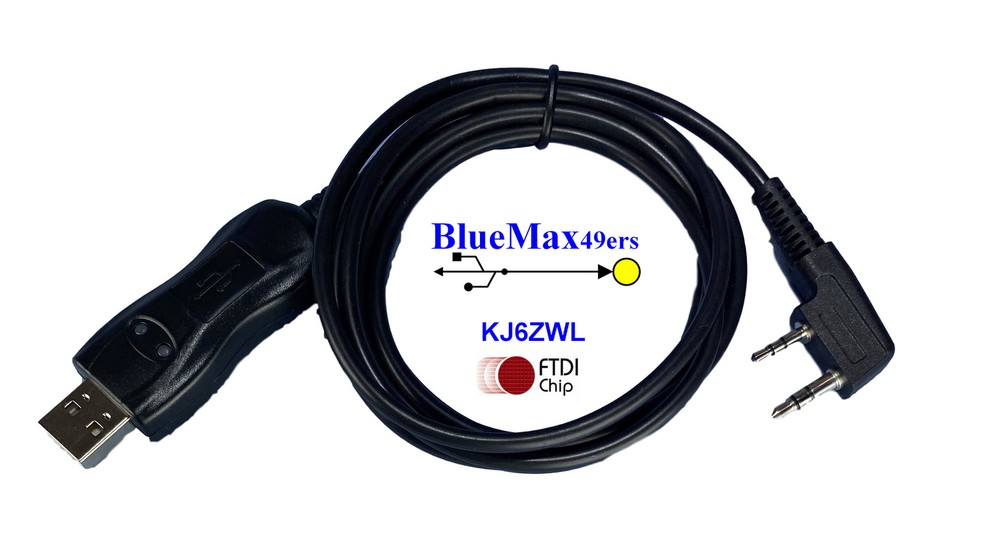 Kenwood TK-370 FTDI KPG-22 Radio Programming Cable