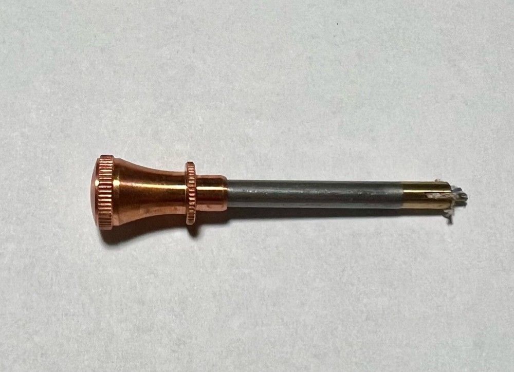 Ronson Inverted Cone Touch Tip Lighter Wand - Copper Striker